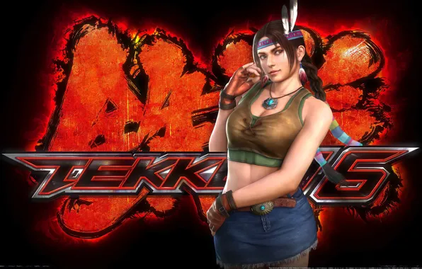 Girl, fighter, Julia, brunette, pose, Tekken, video games, Julia Chang