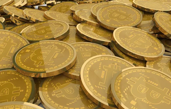 Картинка блеск, лого, монеты, бежевый, coins, bitcoin, биткоин