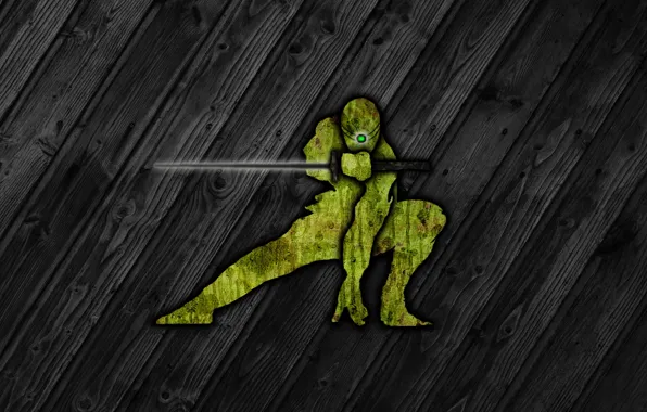 Меч, ниндзя, ninjas, Metal Gear Solid, текструра