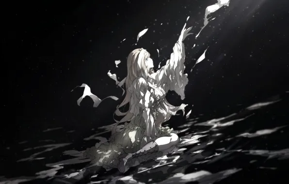 Картинка девушка, аниме, арт, vocaloid