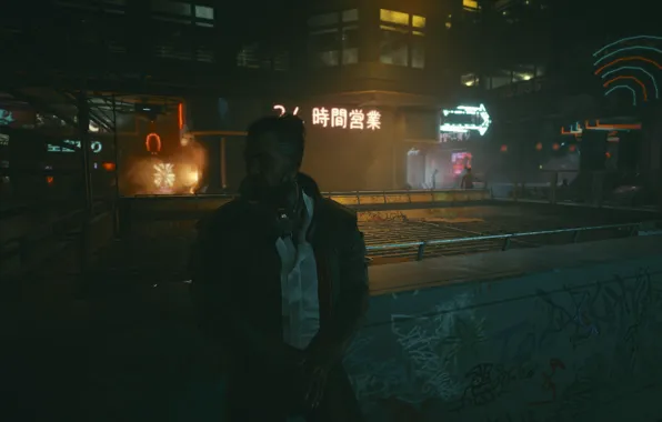 Samurai, Киберпанк, Night City, Cybepunk 2077, Arasaka, Найт Сити, Сабуро Арасака, Сабуро