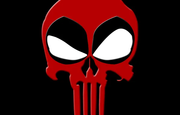 Череп, marvel, the punisher, каратель, дэдпул, deadpool
