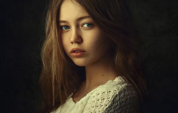 Взгляд, портрет, Диана, Руслан Рахматов