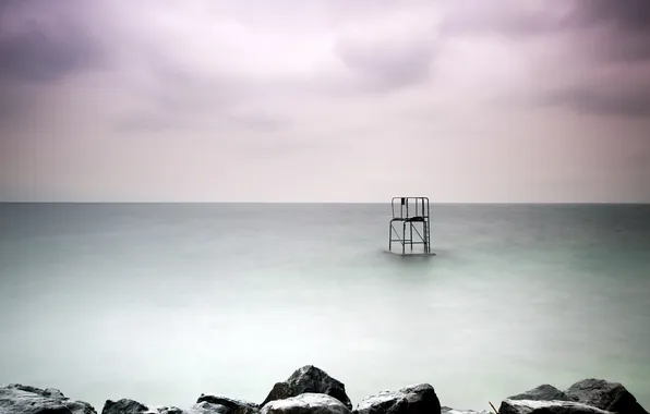 Море, небо, пейзаж