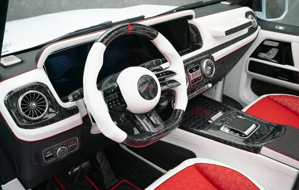 Интерьер, Мерседес, руль, внедорожник, Mercedes, кабриолет, AMG, Mansory