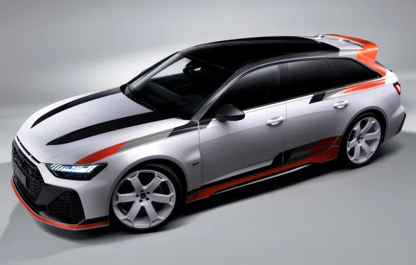 Audi, Cars, Front, Race Car, Audi RS6, Вид Сверху, 2025, Audi RS6 Avant