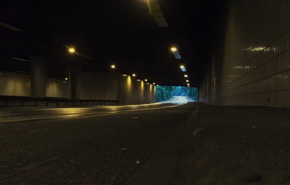 Картинка Dark, Long, Tunnel