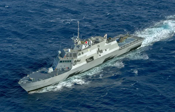 Корабль, боевой, литоральный, USS Fort Worth