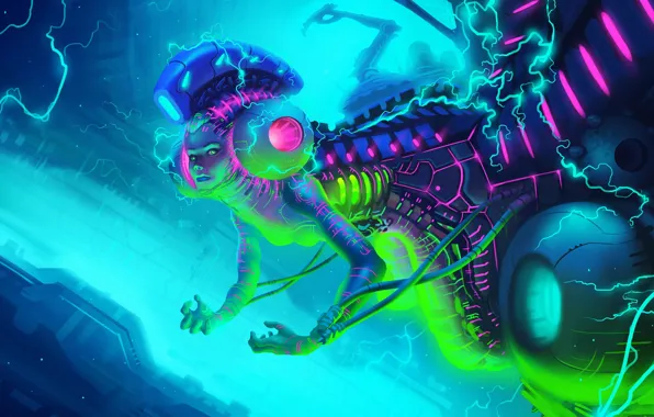 Робот, Стиль, Fantasy, Art, Техника, Style, Electronic, Fantasy Flight Games