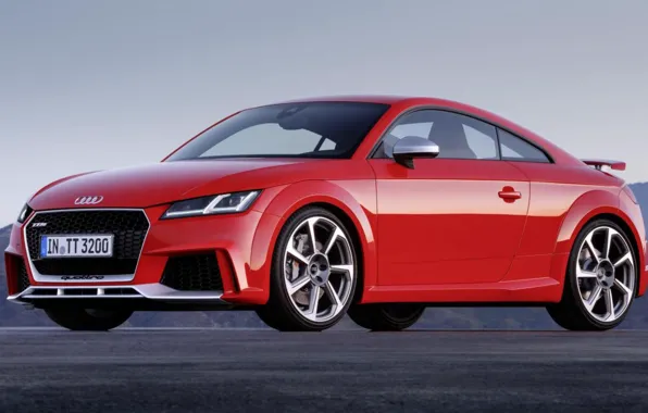 Audi, Ауди, Red, Передок