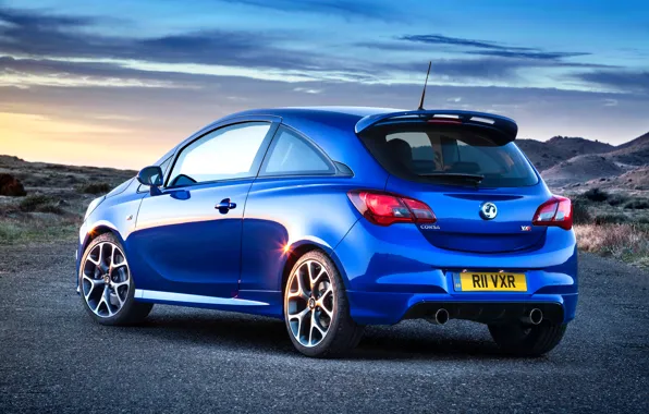 Авто, синий, Vauxhall, Corsa