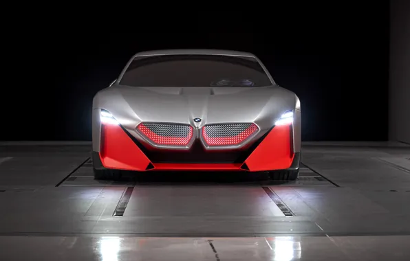 Картинка свет, купе, BMW, перед, 2019, Vision M NEXT Concept