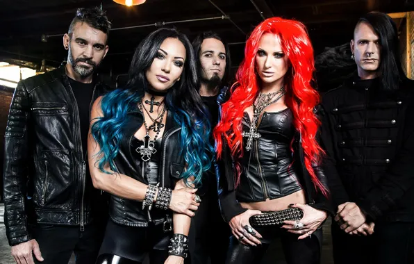Группа, Metal, Rock, музыканты, Butcher Babies