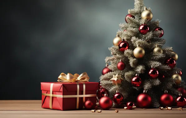 Картинка елка, Рождество, подарки, Новый год, Christmas, tree, decoration, gift boxes