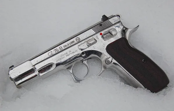 Картинка оружие, самозарядный пистолет, CZ-75B