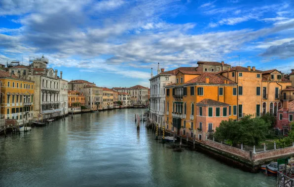 Венеция, Italy, Italia, Здания, Дома, Grand Canal, Италия, Venice