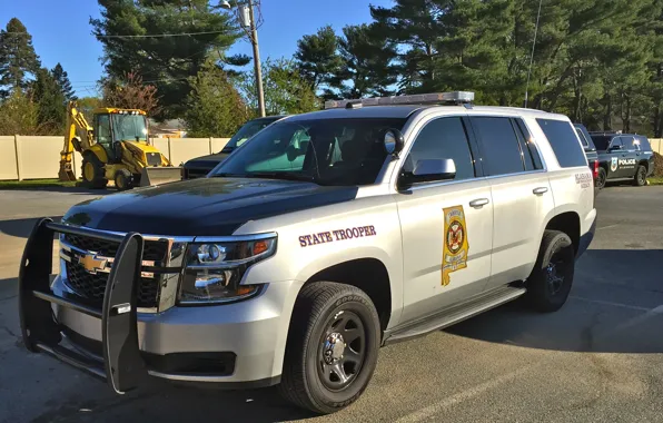 Car, машина, асфальт, Chevrolet, бампер, police, Suburban, police car