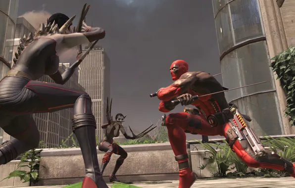 Игра, Deadpool, Marvel, Дэдпул, Game, Wade Wilson, Марвел, Уэйд Уилсон