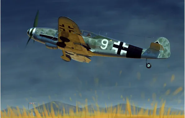 Самолет, Messerschmitt, Bf.109, Energo5