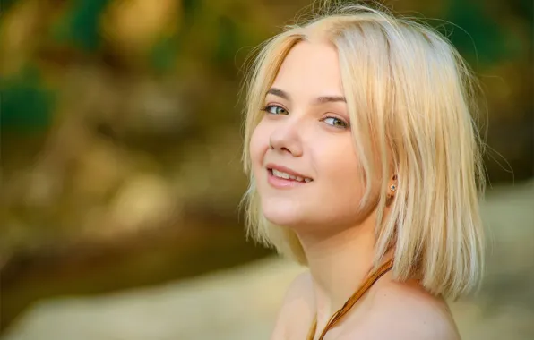 Картинка smile, model, beauty, blonde, channel fenn