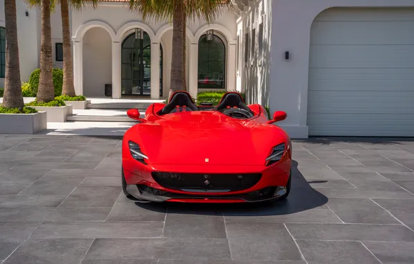 Феррари, Ferrari, суперкар, supercar, единственный экземпляр, 2021, Monza SP2, Ferrari Monza SP2