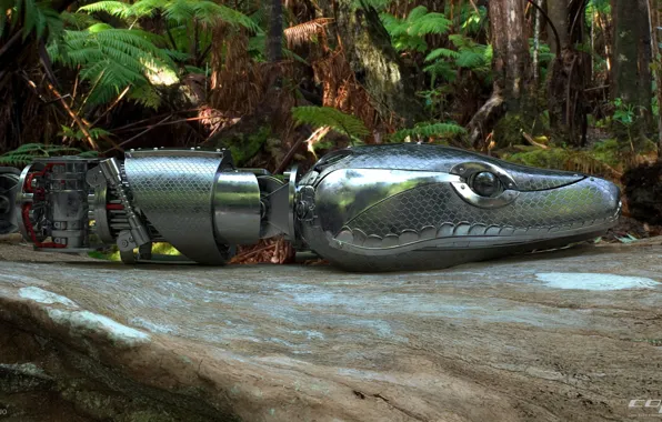 Змея, джунгли, RoboSnake