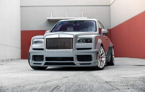 Картинка Rolls Royce, Front, Gray, SUV, Nardo, Cullinan