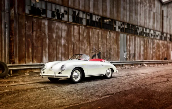 Картинка Porsche, порше, 1955, Speedster, Reutter, 356A