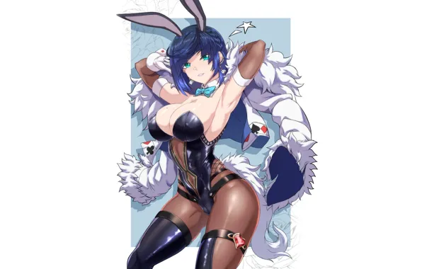Girl, hot, sexy, rabbit, anime, pretty, babe, bunny
