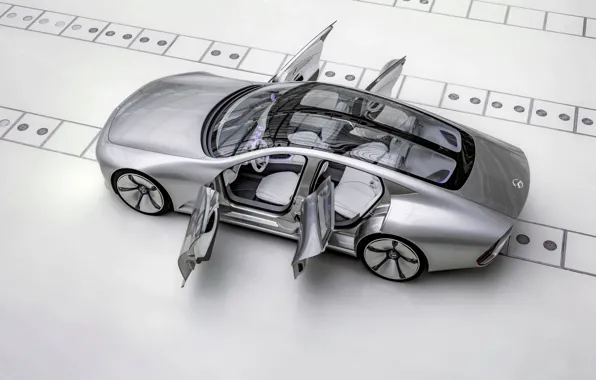 Картинка Mercedes-Benz, двери, 2015, Intelligent Aerodynamic Automobile, Concept IAA