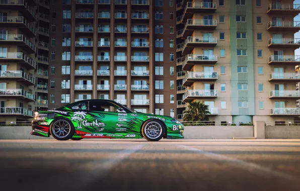 Картинка S15, Silvia, Nissan, Formula D Car, streets of Long Beach