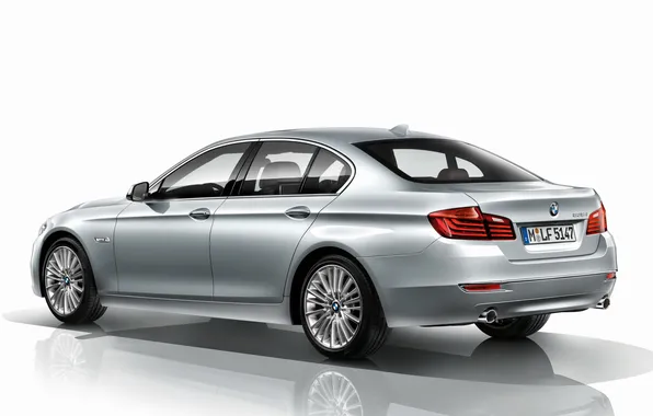 Картинка обои, бмв, BMW, автомобиль, задок, Sedan, 535i, Luxury Line