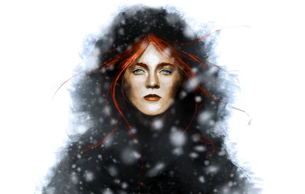 Woman, Game of Thrones, Ygritte, Kissed by Fire