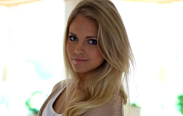 Картинка девушка, модель, блондинка, Emilie Marie Nereng