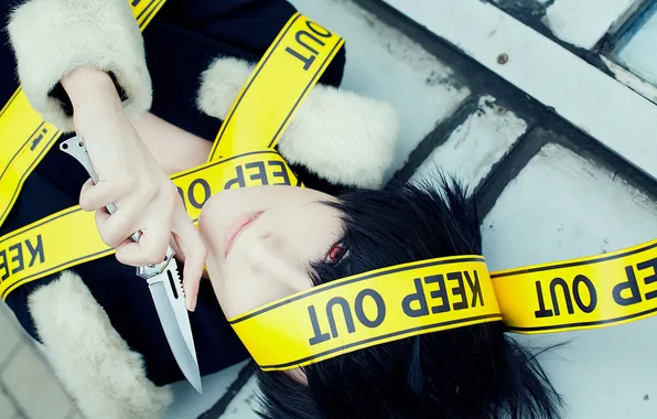 Аниме, парень, косплей, азиат, Дюрарара!, Durarara!!