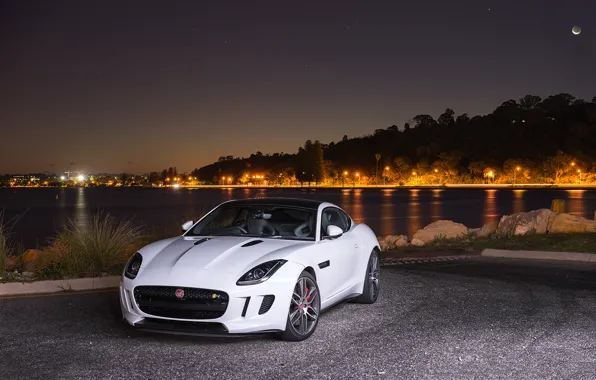 Jaguar, Coupe, Night, F-Type