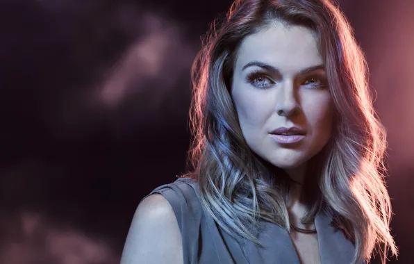Взгляд, девушка, свет, лицо, фото, макияж, блузка, Serinda Swan