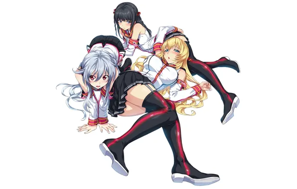 Anime, asian, manga, japanese, bishojo, seifuku, amaterasu, Masou Gakuen HxH