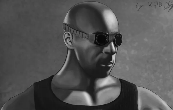 Арт, Хроники Риддика, Riddick's Chronicles, Vin Diesel
