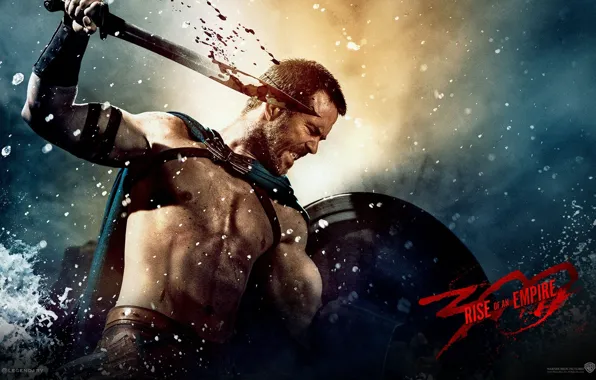 Обои Кровь, Меч, 300 Спартанцев: Расцвет Империи, 300: Rise Of An.
