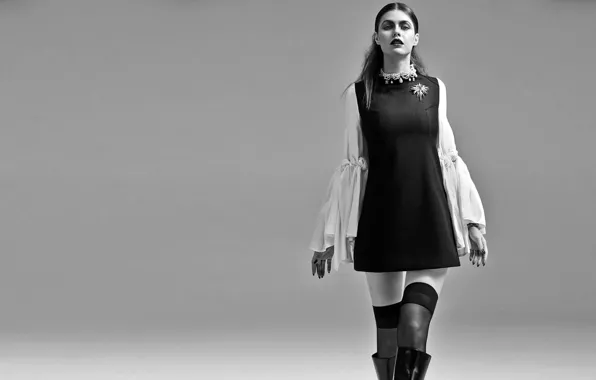 Взгляд, стиль, актриса, мода, фотомодель, Александра Даддарио, Alexandra Daddario