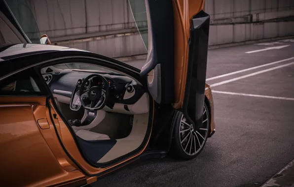 Картинка McLaren, car interior, GT, McLaren GT