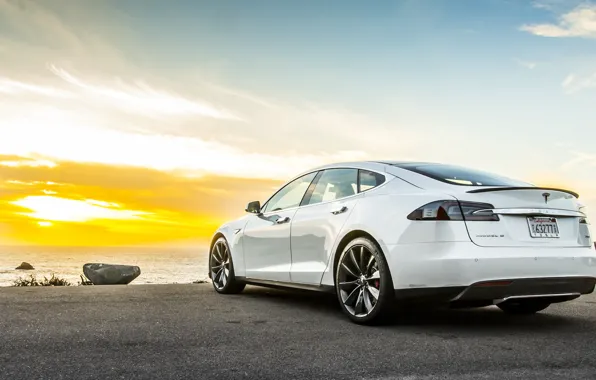 Tesla, Model S, тесла, электрокар