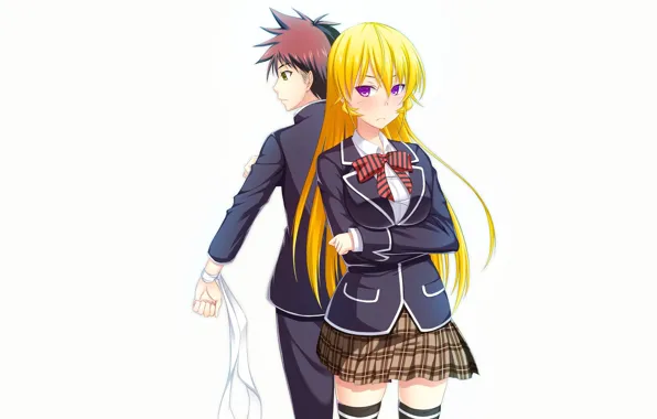 Shokugeki no Souma, Nakiri Erina, Yukihira Souma, Food Wars!