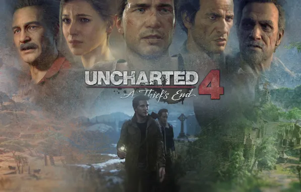 Game, sony, playstation, uncharted, console, ps4, Натан Дрейк, Uncharted 4: A Thief's End