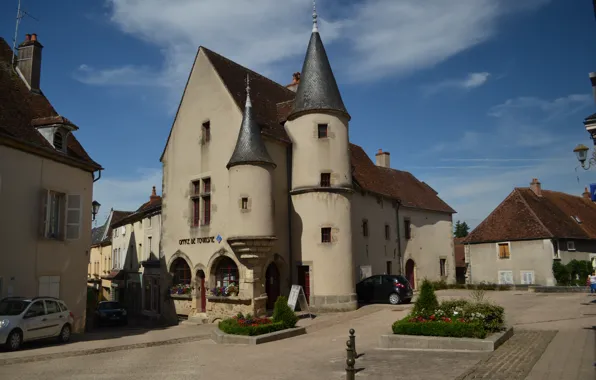 Франция, Дома, Улица, Здания, Архитектура, France, Street, Architecture