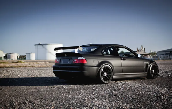 Black, тюнинг, черный, BMW, бмв, E46