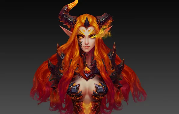 Рендеринг, игра, арт, Fei Liu, Favorite world of Warcraft