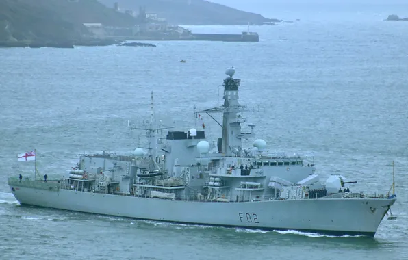 Великобритания, фрегат, F82, Королевский Флот, HMS Somerset