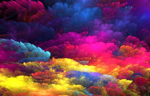 Фон, краски, colors, colorful, abstract, rainbow, background, splash